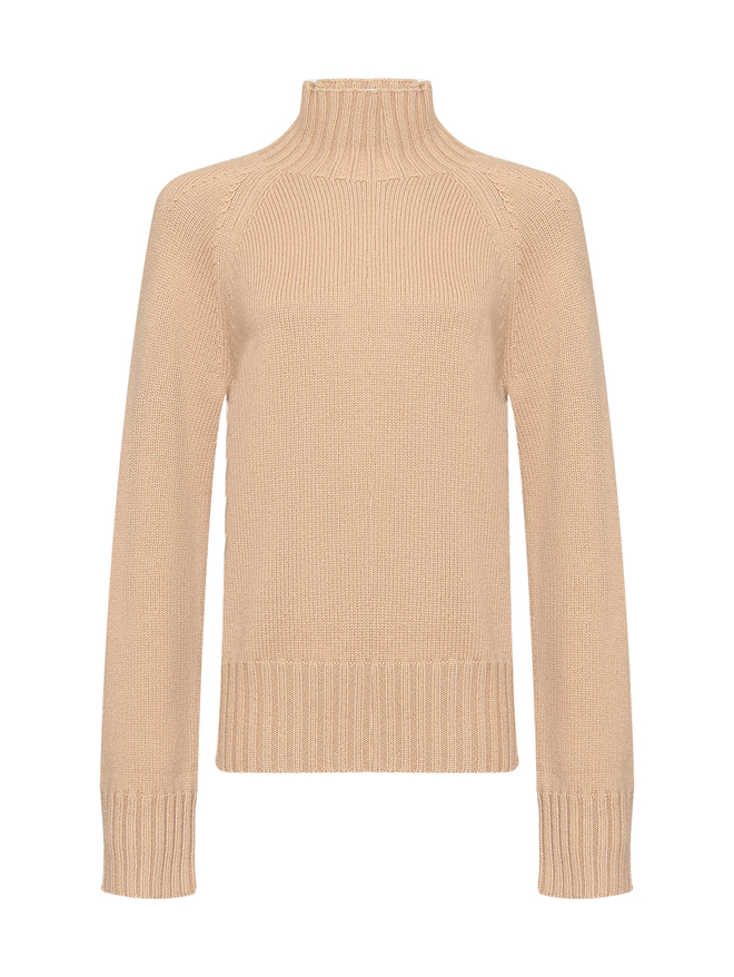 Max Mara Свитер из шерсти с горлом