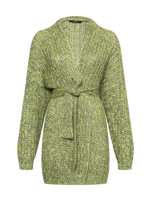 Weekend Max Mara Кардиган крупной вязки с поясом
