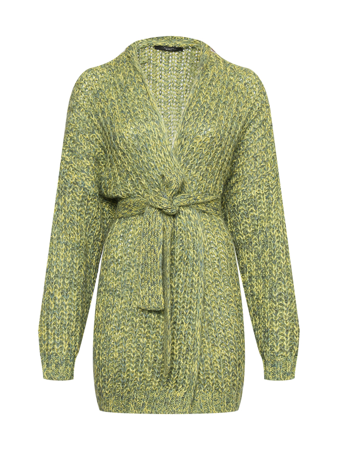 Weekend Max Mara Кардиган крупной вязки с поясом