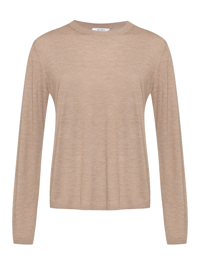 Max Mara Базовый джемпер из кашемира