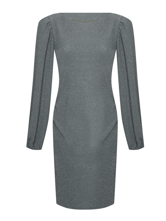 Weekend Max Mara Платье с объемными рукавами со сборкой