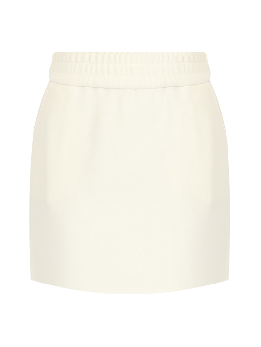 Max Mara Мини-юбка из шерсти  и кашемира однотонная