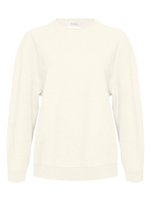 Max Mara Однотонный джемпер изтшерсти и кашемира