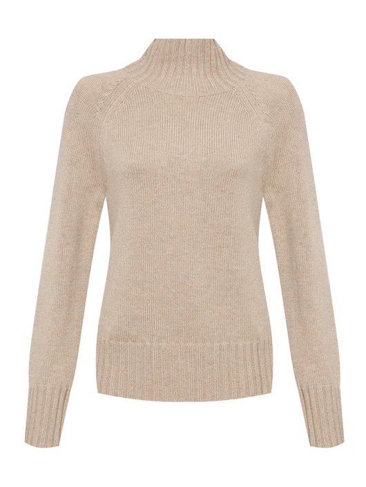 Max Mara Свитер однотонный из шерсти и кашемира