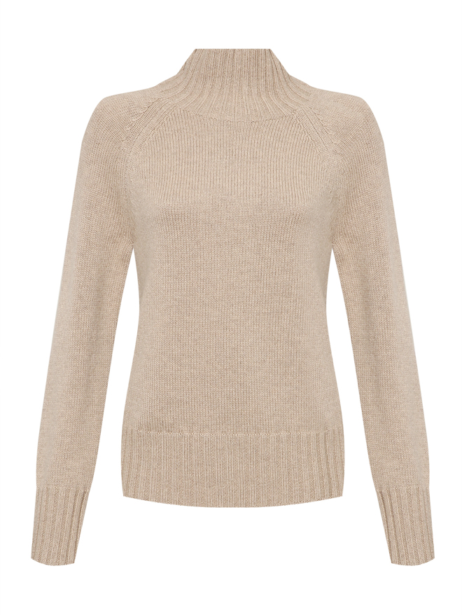 Max Mara Свитер однотонный из шерсти и кашемира
