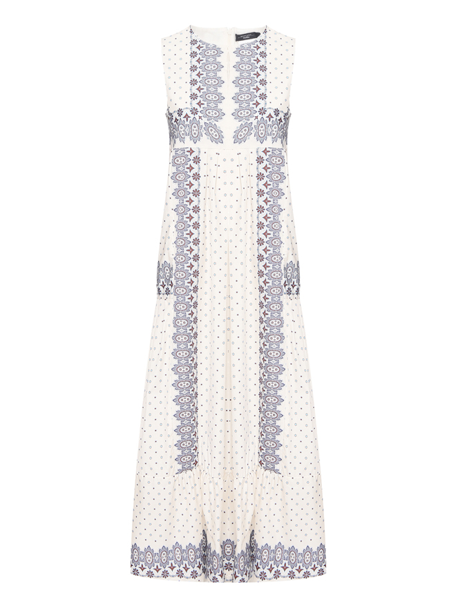Weekend Max Mara Платье из хлопка с узором