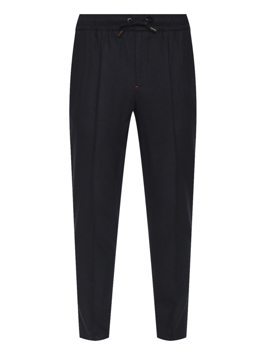 Isaia Однотонные брюки из шерсти