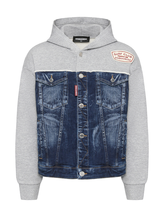 Dsquared2 Комбинированная куртка из денима