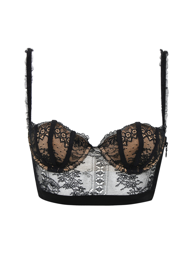 La Perla Бюстье с кружевным узором