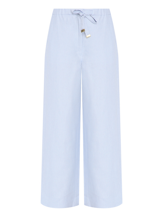 Max Mara Брюки из льна на резинке
