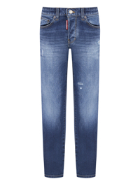 Dsquared2 Прямые джинсы с разрезами