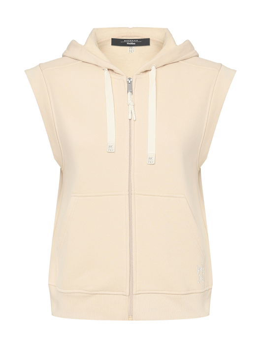 Weekend Max Mara Толстовка без рукавов с капюшоном