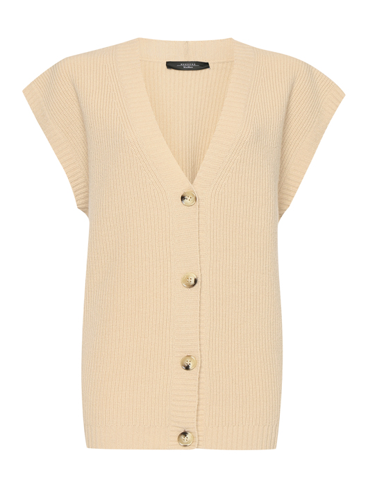 Weekend Max Mara Жилет из шерсти на пуговицах