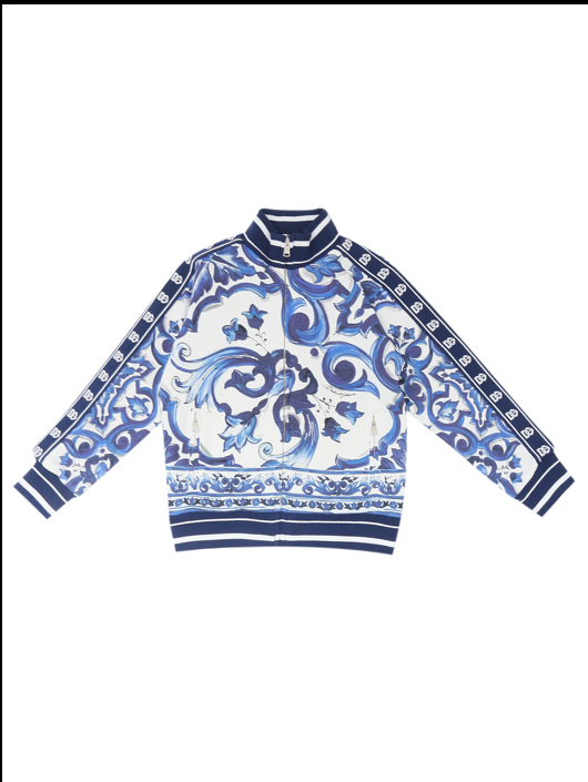 Dolce & Gabbana Толстовка с узором из хлопка