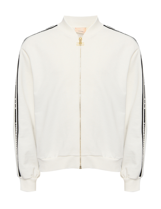 Elisabetta Franchi Толстовка из хлопка на молнии