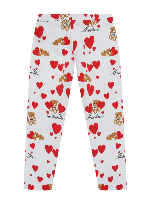 Moschino Леггинсы из хлопка с ярким узором
