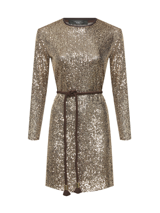 Weekend Max Mara Платье декорированное пайетками