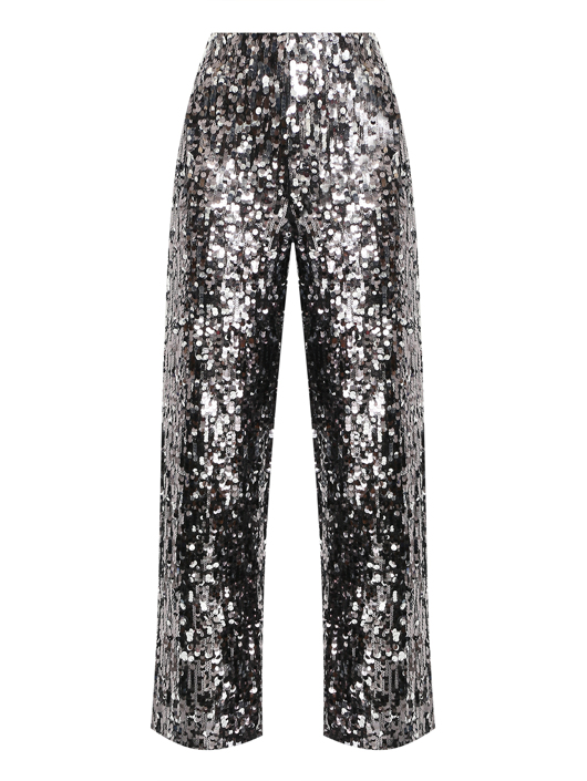 Weekend Max Mara Брюки декорированные пайетками