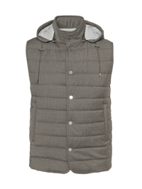 Doriani Cashmere Стеганный жилет из шерсти