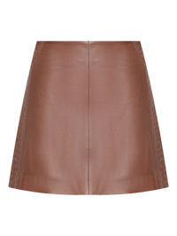 Weekend Max Mara Юбка-мини из кожи