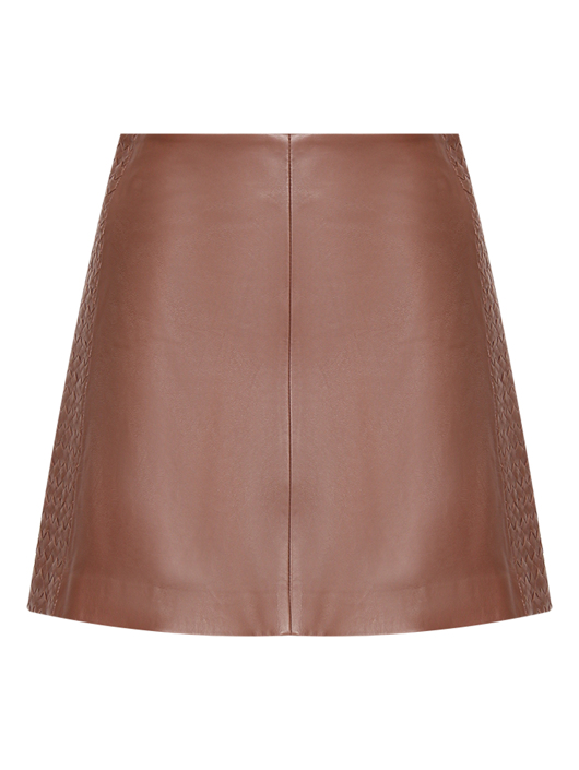 Weekend Max Mara Юбка-мини из кожи