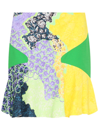 Peter Pilotto Юбка из вискозы с абстрактным узором