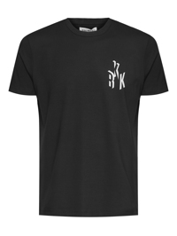 Bikkembergs Футболка из хлопка с контрастным принтом