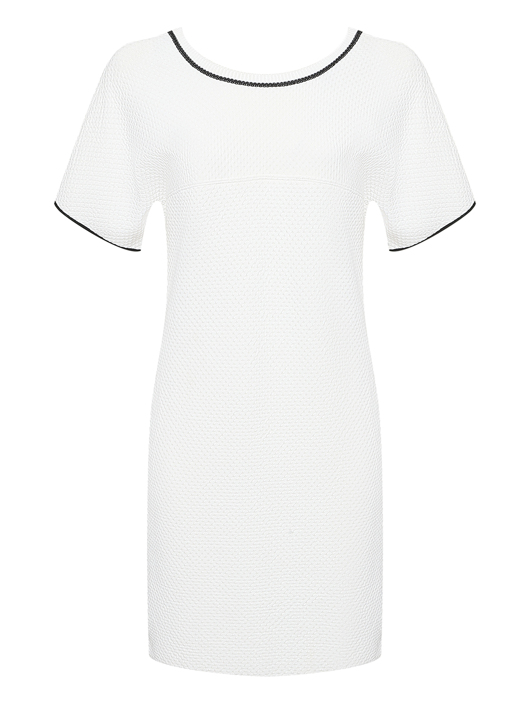 Ermanno Scervino Платье из вискозы и хлопка