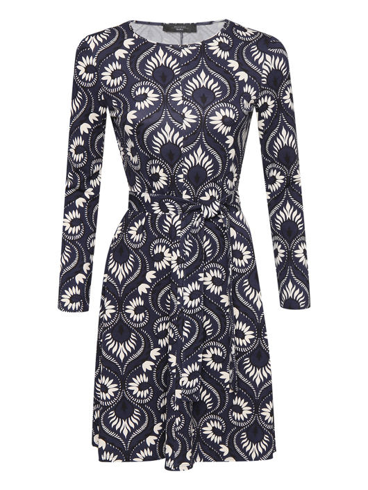 Weekend Max Mara Трикотажное платье с узором