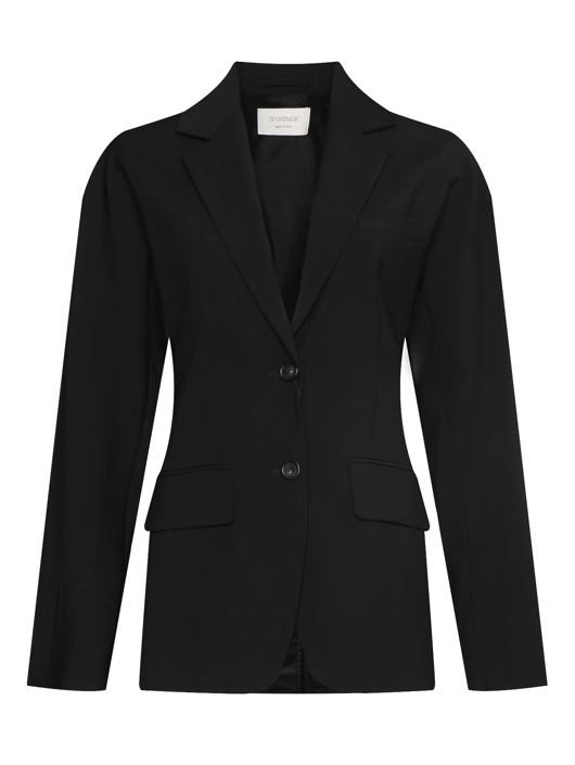 Sportmax Однобортный жакет из шерсти