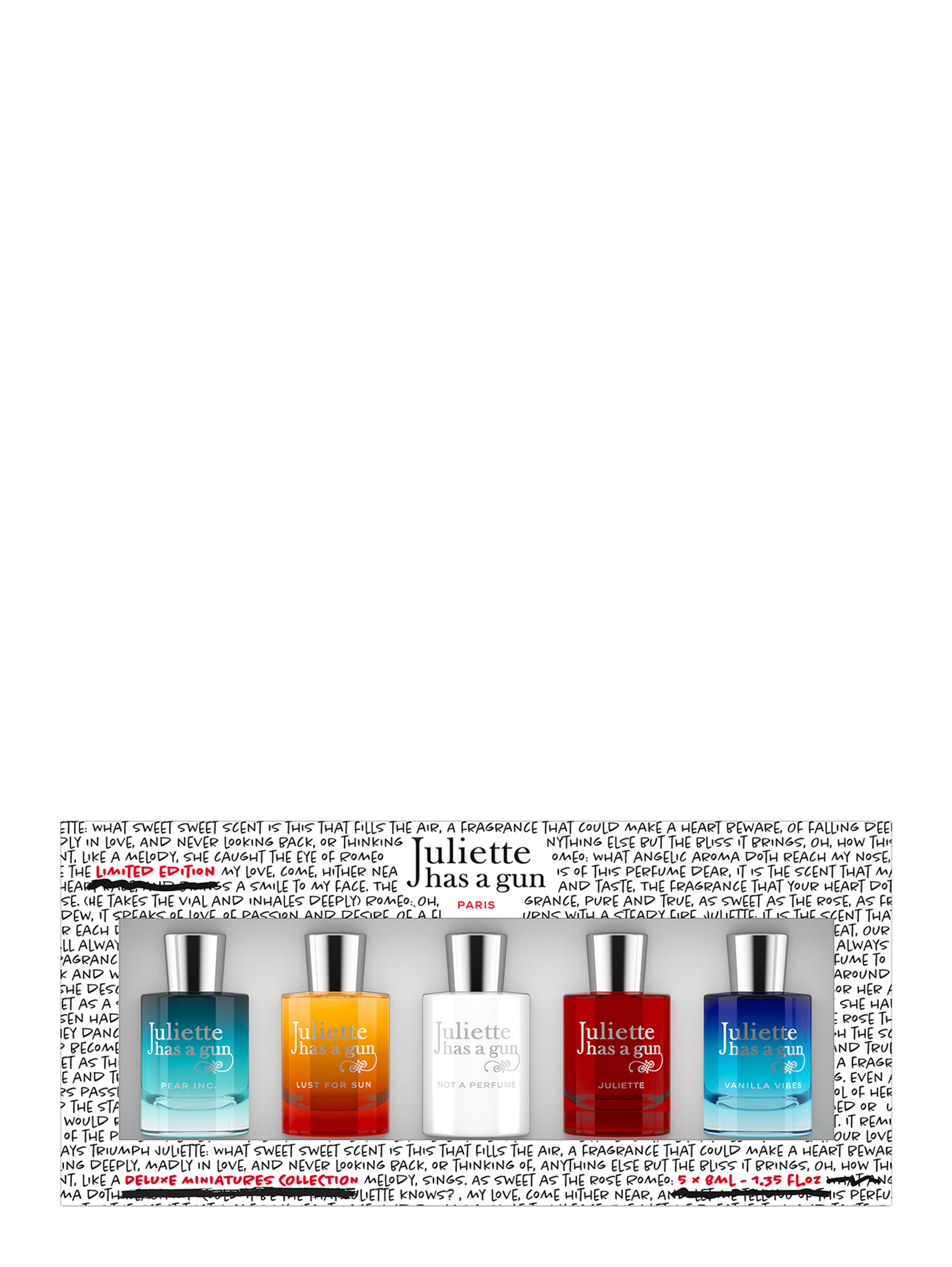 Набор миниатюр парфюмерной воды Deluxe Miniatures Collection, 5*8 мл