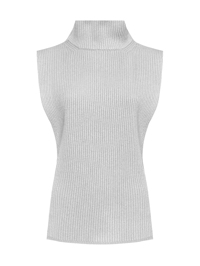 Max Mara Вязаный жилет из шерсти и кашемира