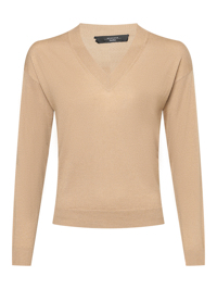 Weekend Max Mara Джемпер из шерсти с V-образным вырезом