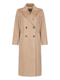 Weekend Max Mara Двубортное пальто из шерсти