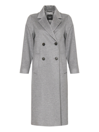 Weekend Max Mara Двубортное пальто из шерсти