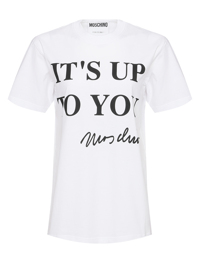 Moschino Футболка с принтом
