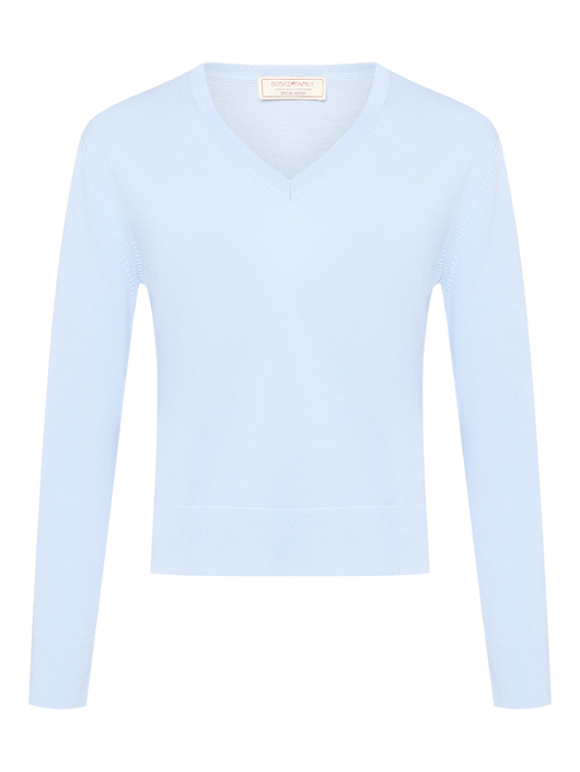 Gran Sasso Базовый пуловер из хлопка
