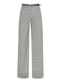 Max Mara Брюки из смешанной шерсти с ремнем