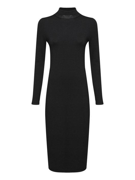 Weekend Max Mara Трикотажное платье с длинными рукавами
