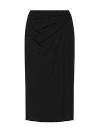 Weekend Max Mara Юбка-миди с запахом и драпировкой