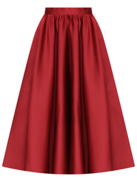 Max Mara Плотная сатиновая юбка