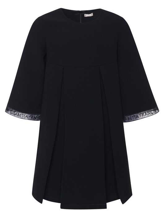 Elisabetta Franchi Однотонное платье свободного кроя