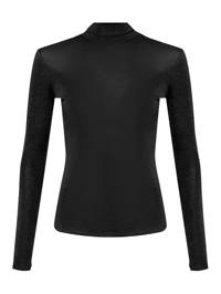 Weekend Max Mara Однотонная водолазка из шерсти и шелка