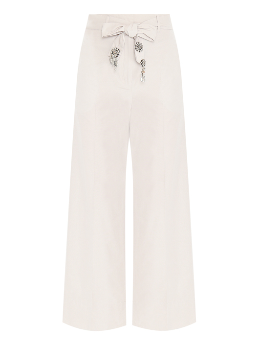 Max Mara Укороченные брюки с поясом