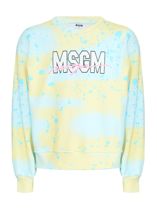 MSGM Толстовка из хлопка с принтом