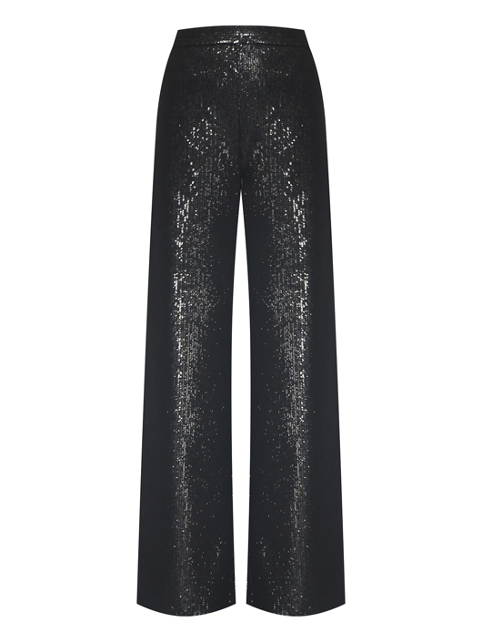 Max Mara Брюки широкие в пайетках