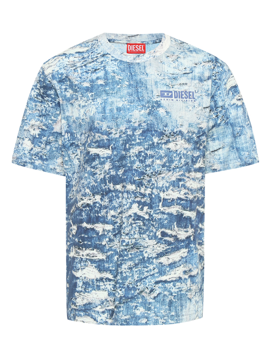 Diesel Футболка из хлопка с узором
