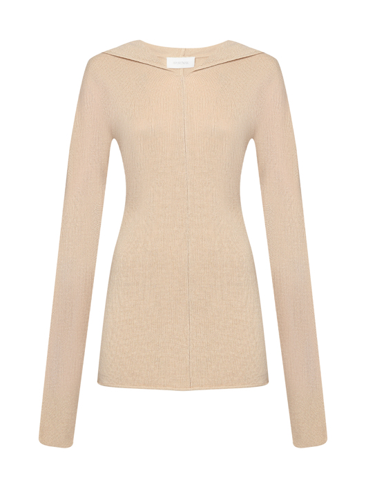Sportmax Джемпер из шерсти и кашемира с капюшоном