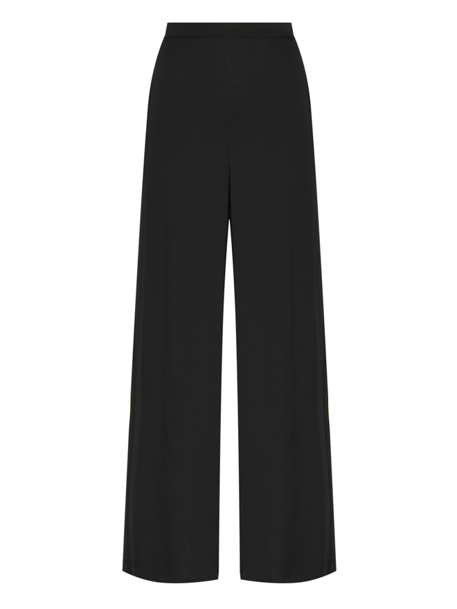Allude Широкие брюки из шелка и эластана