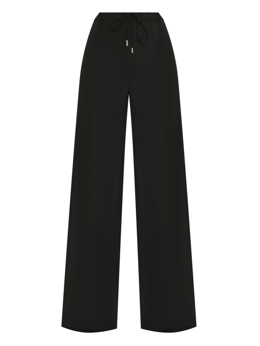 Max Mara Брюки из шерсти широкого кроя